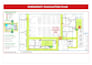 design fire emergency evacuation plan, exit plan , diagram